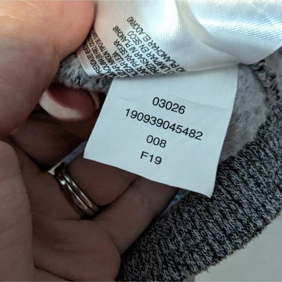 Roots Gray Cotton Crew Neck Sweatshirt Size M - Picture 7 of 7